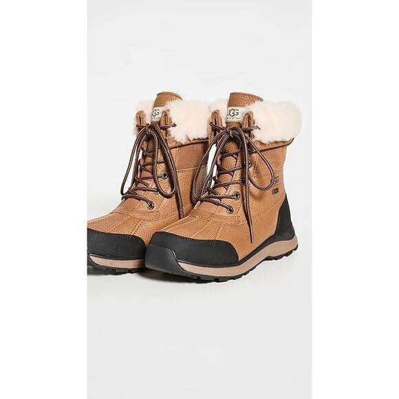 Ugg Women's Adirondack Winter Boots Iii - 07 Chestnut - Picture 2 of 6